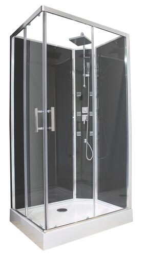 Cabine de douche accès d'angle 80x110mm ILDA